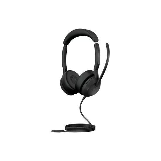 Слушалки Jabra Evolve2 50 MS Duo, USB-C, Bluetooth, ANC, 20Hz – 20kHz, Black