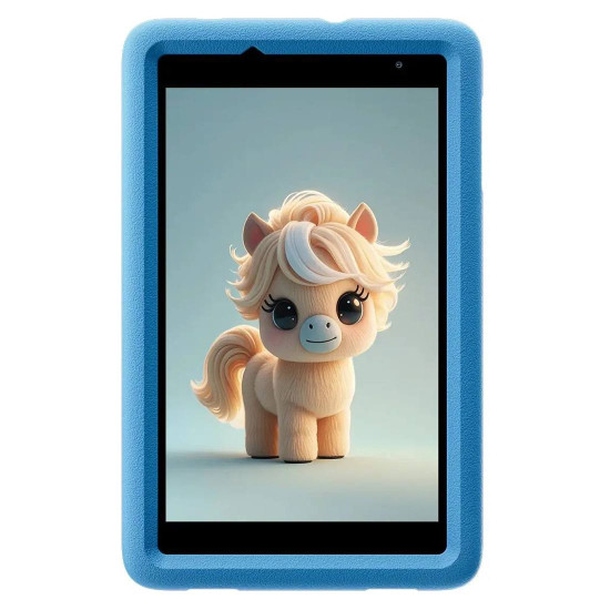 Таблет Blackview Tab A5 Kids, 8.0 инча HD+ IPS 800x1280, Unisoc Tiger T310, 3GB + 64GB, LPDDR4 + EMMC5.1, 5100mAh, Android 14, Blue
