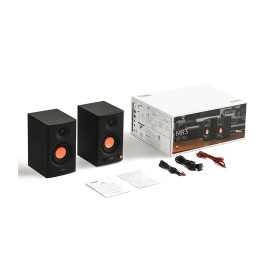 Тонколони EDIFIER MR3, 2.0 система, 2x18W RMS, Bluetooth 5.4, TRS, RCA, AUX, Hi-Res Audio, Black