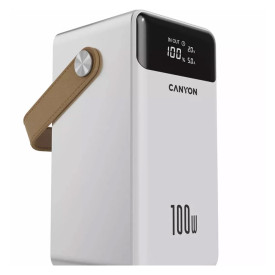 Външна батерия CANYON OnPower 610 - 60000 mAh, White