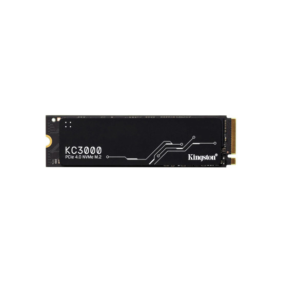 Вътрешен SSD Kingston KC3000, 1TB, PCIe 4.0 NVMe, M.2 2280 – SKC3000S/1024G