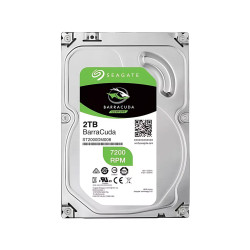 Вътрешен твърд диск Seagate Barracuda, 3.5 инча, 2TB, SATA 6Gbps, 7200 rpm, 256MB кеш