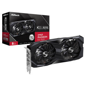 Видеокарта ASRock AMD Radeon RX7600 Challenger, 8GB OC
