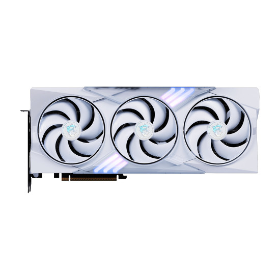 Видеокарта MSI GeForce RTX 5070 GAMING TRIO OC WHITE, 12GB GDDR6X, DLSS 4, PCIe 4.0, HDMI/DP, Backplate