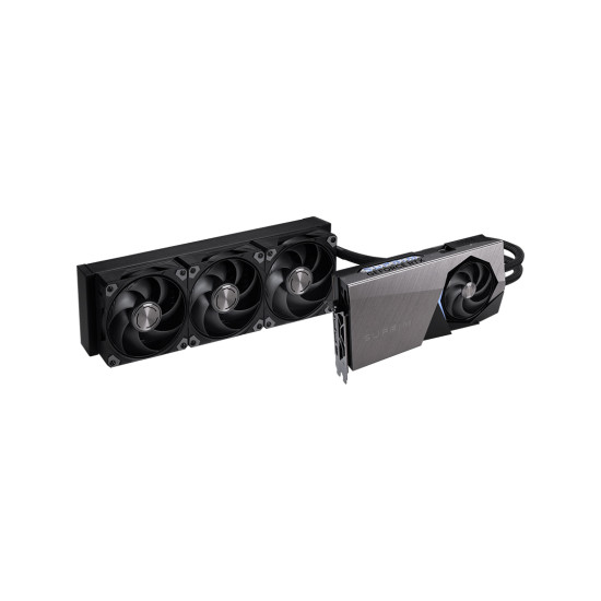 Видеокарта MSI GeForce RTX 5090 32G SUPRIM LIQUID SOC, 32GB GDDR7, 512-bit, PCIe 5.0 x16, 3x DP 2.1b, HDMI 2.1b, Hybrid Liquid Cooling