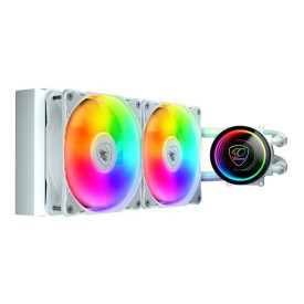 Водно охлаждане Cougar Poseidon Elite 240, ARGB, 2x 120 mm, White