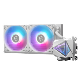Водно охлаждане за процесор MSI MAG CORELIQUID I240, 2x 120mm, White