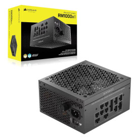 Захранване CORSAIR RM1000x SHIFT, 1000 W, ATX 3.1, PCIe 5.1, Cybenetics Gold