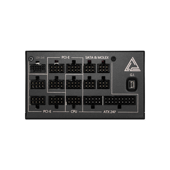Захранване MSI MEG Ai1300P PCIE5, 1300W, 80 Plus Platinum, ATX, Fully Modular