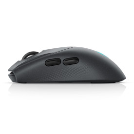 Безжична мишка Alienware Tri-Mode Wireless Gaming, AW720M, Dark Side of the Moon