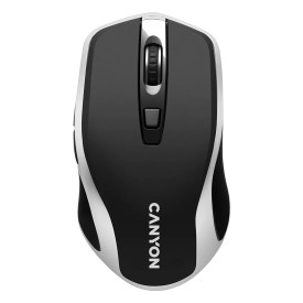 Безжична мишка CANYON MW-19, Black Silver