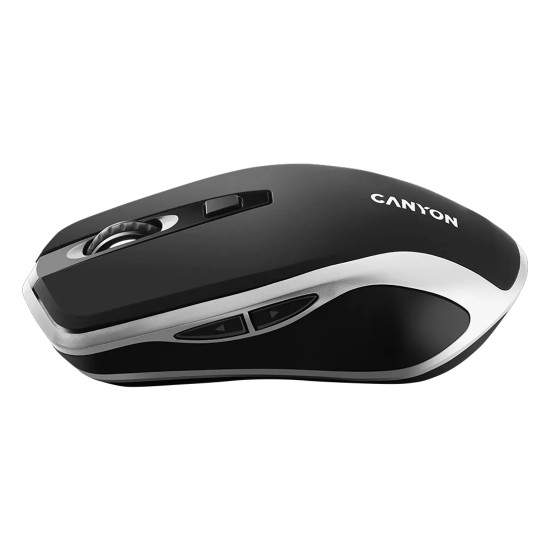 Безжична мишка CANYON MW-19, Black Silver