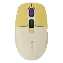 Безжична мишка CANYON MW-26, Yellow