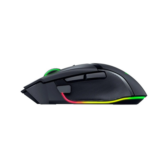 Безжична мишка Razer Basilisk V3 Pro 35K Phantom Green Edition