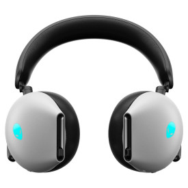 Безжични слушалки Alienware Tri-Mode Wireless Gaming Headset, AW920H, Lunar Light