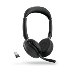 Безжични слушалки Jabra Evolve2 65 Flex, Bluetooth, Black