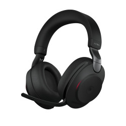 Безжични слушалки Jabra Evolve2 85 Stereo, Bluetooth, USB-C, ANC, Black