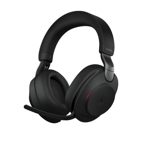 Безжични слушалки Jabra Evolve2 85 Stereo, Bluetooth, USB-C, ANC, Black