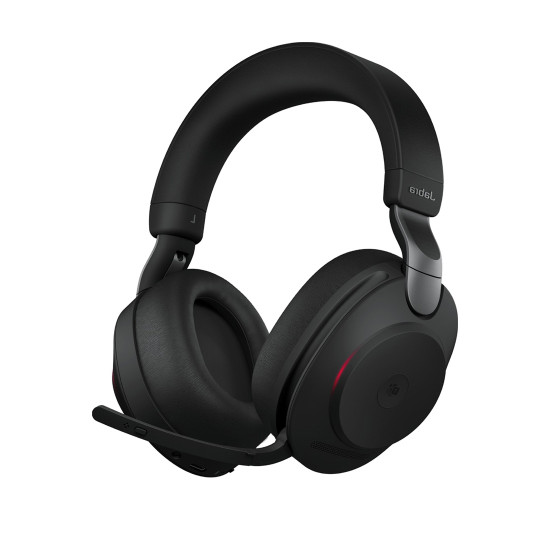 Безжични слушалки Jabra Evolve2 85 Stereo, Bluetooth, USB-C, ANC, Black