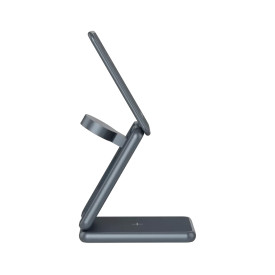 Безжично зарядно Canyon OnCharge 309, 3 в 1, 15W, Dark Grey