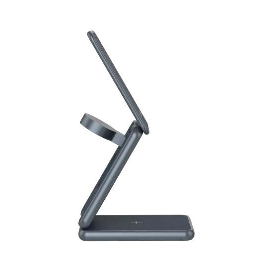 Безжично зарядно Canyon OnCharge 309, 3 в 1, 15W, Dark Grey