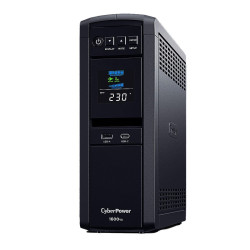 UPS устройство CyberPower CP1600EPFCLCD, Line-Interactive, AVR, 1600VA/1000W, LCD дисплей, 6 x Schuko, Слот за SNMP карта