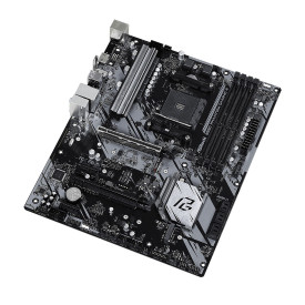 Дънна платка ASRock B550 Phantom Gaming 4, ATX, Socket AM4,  B550, 4x DDR4, 1x PCIe 4.0 x16
