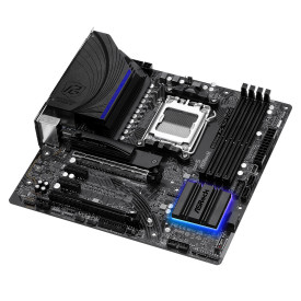 Дънна платка ASRock B650M PG Riptide, mATX, AM5, 4x DDR5, 2x PCIe 4.0 x16