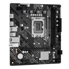 Дънна платка ASRock H610M-H2/M.2, mATX, Socket LGA1700, 2x DDR5, 1x PCIe 4.0 x16