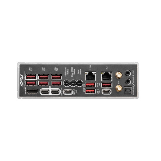 Дънна платка MSI MPG X870E CARBON WIFI, ATX, Socket AM5, 4x DDR5, 3x PCIe 3.0 x16