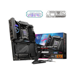 Дънна платка MSI MPG X870E CARBON WIFI, ATX, Socket AM5, 4x DDR5, 3x PCIe 3.0 x16