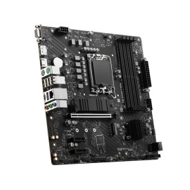 Дънна платка MSI PRO B760M-P DDR4, mATX, Socket 1700, Dual Channel DDR4, 1x PCIe x16