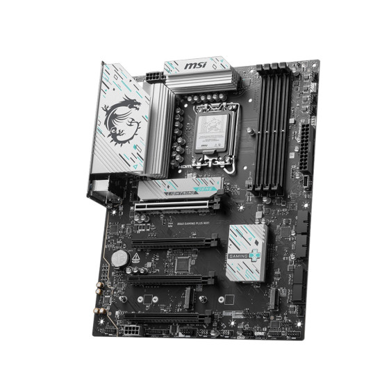 Дънна платка MSI PRO B860 GAMING PLUS WIFI, ATX, LGA 1851, 4x DDR5, 4x PCIe x16
