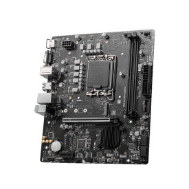 Дънна платка MSI PRO H610M-E DDR4, Micro-ATX, Socket 1700, Dual Channel DDR4, 1x PCIe x16