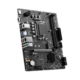 Дънна платка MSI PRO H610M-E DDR4, Micro-ATX, Socket 1700, Dual Channel DDR4, 1x PCIe x16