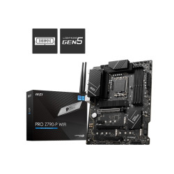 Дънна платка MSI PRO Z790-P WIFI, Socket 1700, Dual Channel DDR5, 3x PCIe x16