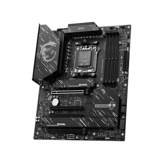 Дънна платка MSI X870 GAMING PLUS, ATX, Socket AM5, AMD Ryzen 9000, Dual Channel DDR5, 4x PCIe x16