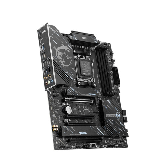 Дънна платка MSI X870 GAMING PLUS, ATX, Socket AM5, AMD Ryzen 9000, Dual Channel DDR5, 4x PCIe x16