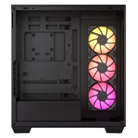 Кутия за компютър Corsair 3500X ARGB, Mid-Tower, ATX, Tempered Glass, Black
