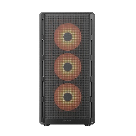 Кутия за компютър COUGAR AIRFACE PURE PRO, Mid Tower, Black