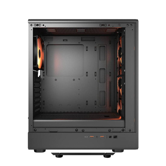 Кутия за компютър COUGAR AIRFACE PURE PRO, Mid Tower, Black