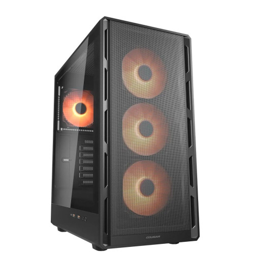 Кутия за компютър COUGAR AIRFACE PURE PRO, Mid Tower, Black