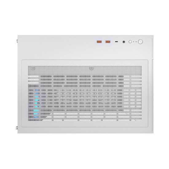 Кутия за компютър COUGAR FV150 Mini RGB, Mid Tower, White