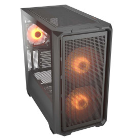 Кутия за компютър COUGAR Gaming MX600 RGB, Mini Tower, Black