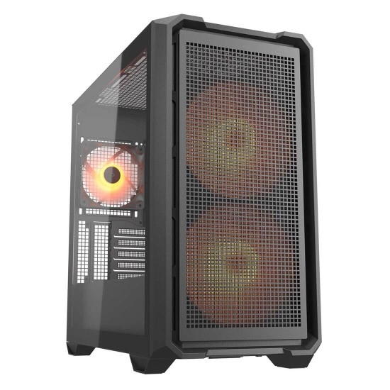 Кутия за компютър COUGAR Gaming MX600 RGB, Mini Tower, Black