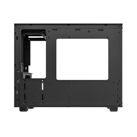 Кутия за компютър DeepCool CH160 PLUS, Mini Tower, 2 x USB 3.0, 1 x USB Type-C Gen 2, 1 x Audio/Mic, Black