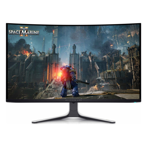 Монитор Alienware AW3225QF, 32 инча, QD-OLED, 3840x2160, 240Hz, 0.03ms, 1x DP 1.4, 2x HDMI 2.1, 1x USB Type-B, 2x USB Type-A, 1x USB Type-C