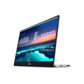 Монитор Dell P1424H, 14 инча, FHD 1920x1080, 16:9, 60Hz, IPS, Anti-glare, ComfortView, 300 cd/m2, 1000:1, 178/178, 6ms, DisplayPort, 2x USB-C, Tilt