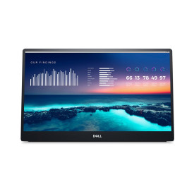 Монитор Dell P1424H, 14 инча, FHD 1920x1080, 16:9, 60Hz, IPS, Anti-glare, ComfortView, 300 cd/m2, 1000:1, 178/178, 6ms, DisplayPort, 2x USB-C, Tilt