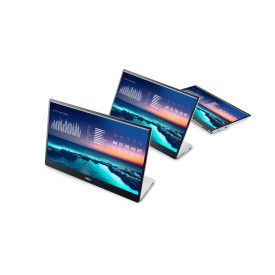 Монитор Dell P1424H, 14 инча, FHD 1920x1080, 16:9, 60Hz, IPS, Anti-glare, ComfortView, 300 cd/m2, 1000:1, 178/178, 6ms, DisplayPort, 2x USB-C, Tilt